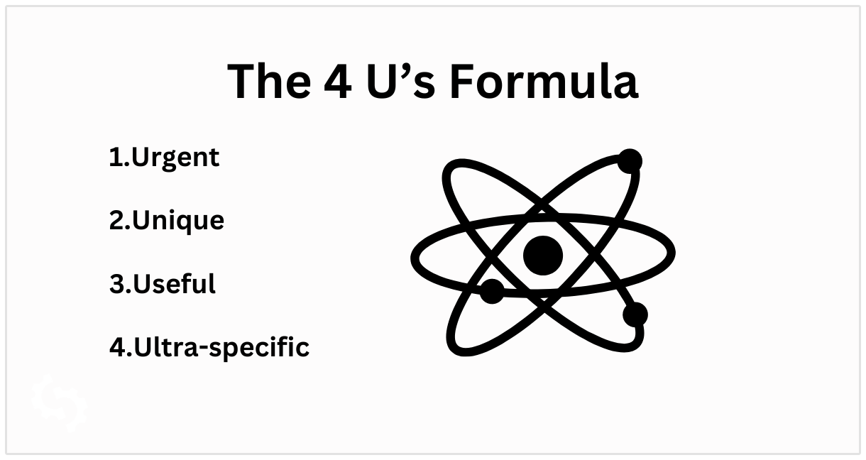 La Formula dei 4 Us